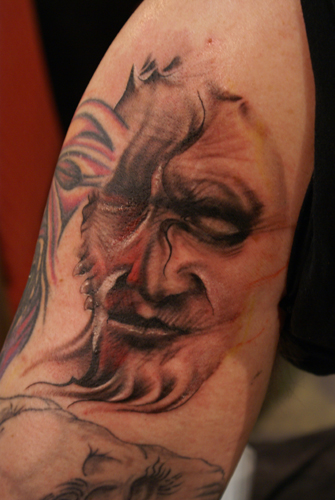 Looking for unique  Tattoos? creepy face